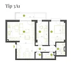 Spacious 3-room - Long-term * بوخارست