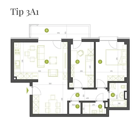 Digital Nomad 2br - Long-term * بوخارست