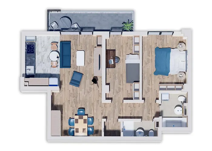 Apartment Spacious 3-room - Long-term